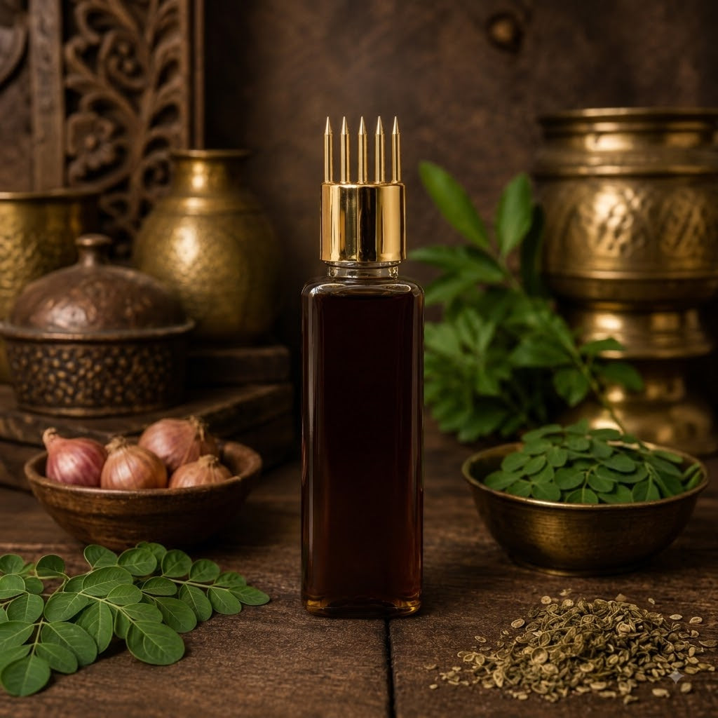 Onion Moringa Hair Regrowth Oil