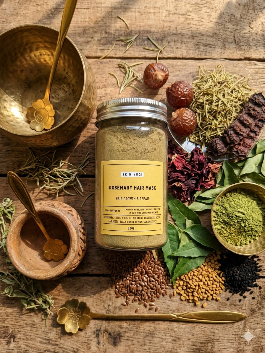 Rosemary Hair Mask - Hairfall Control