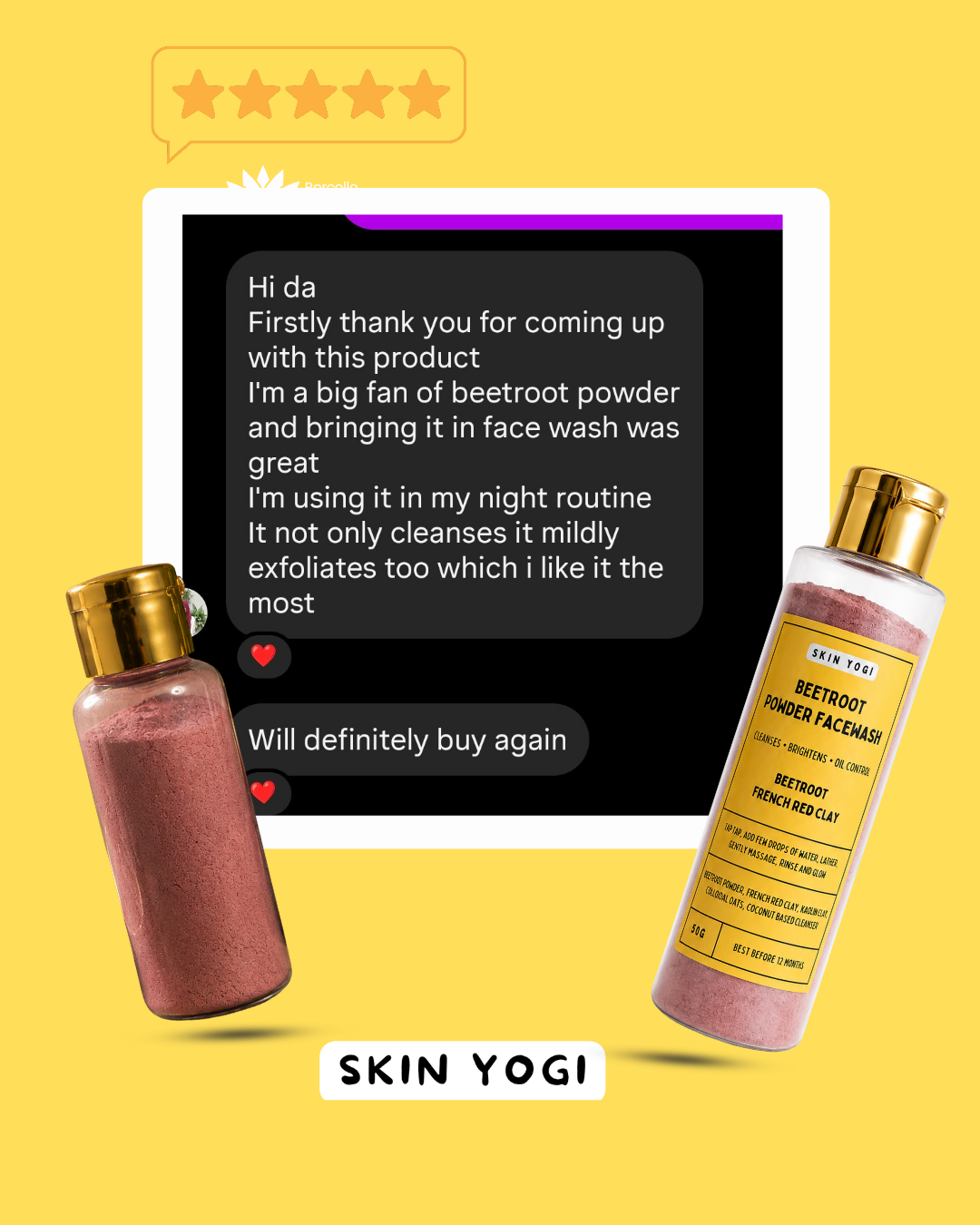 Beetroot Powder Facewash