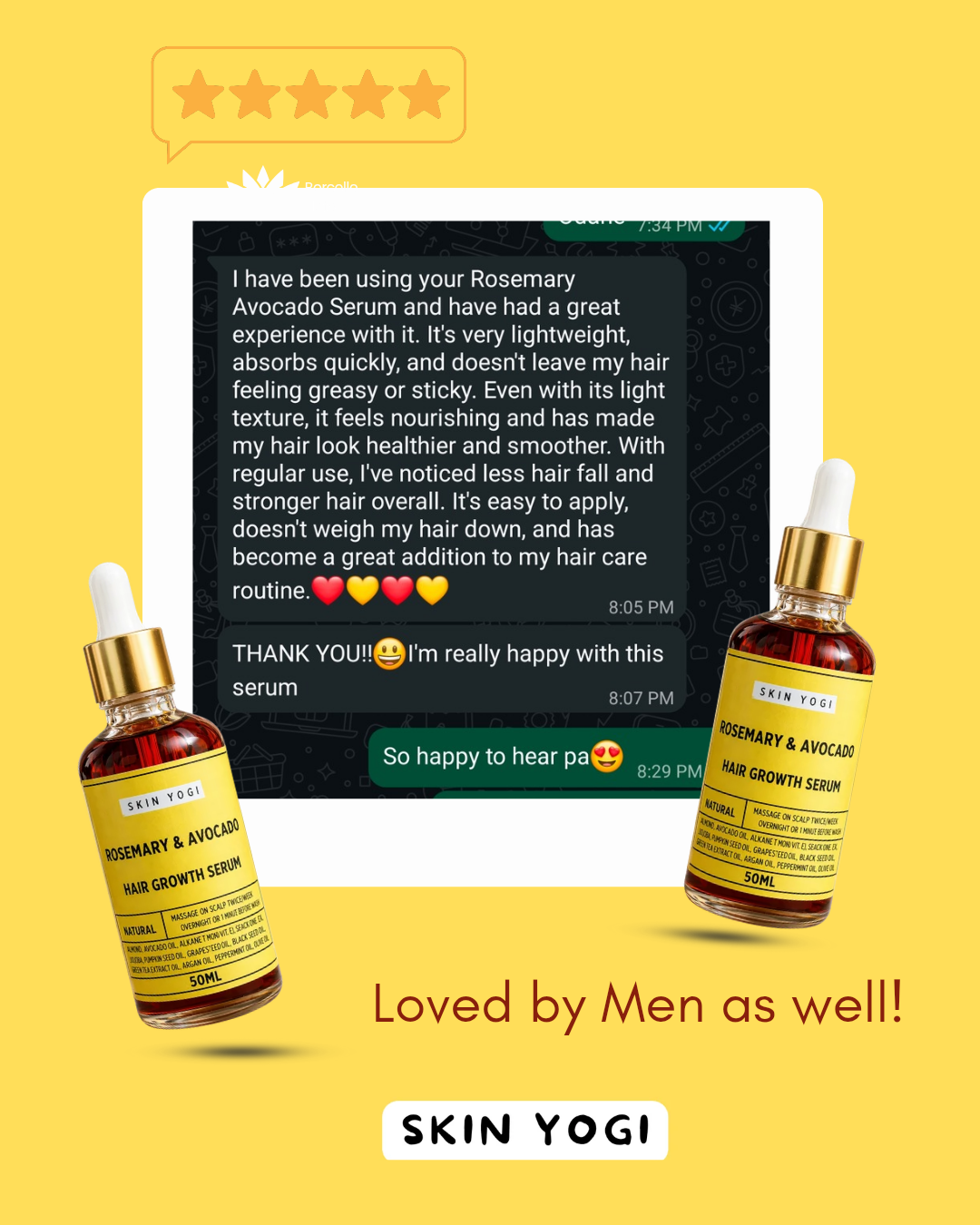 Rosemary Avocado Hair Growth Serum