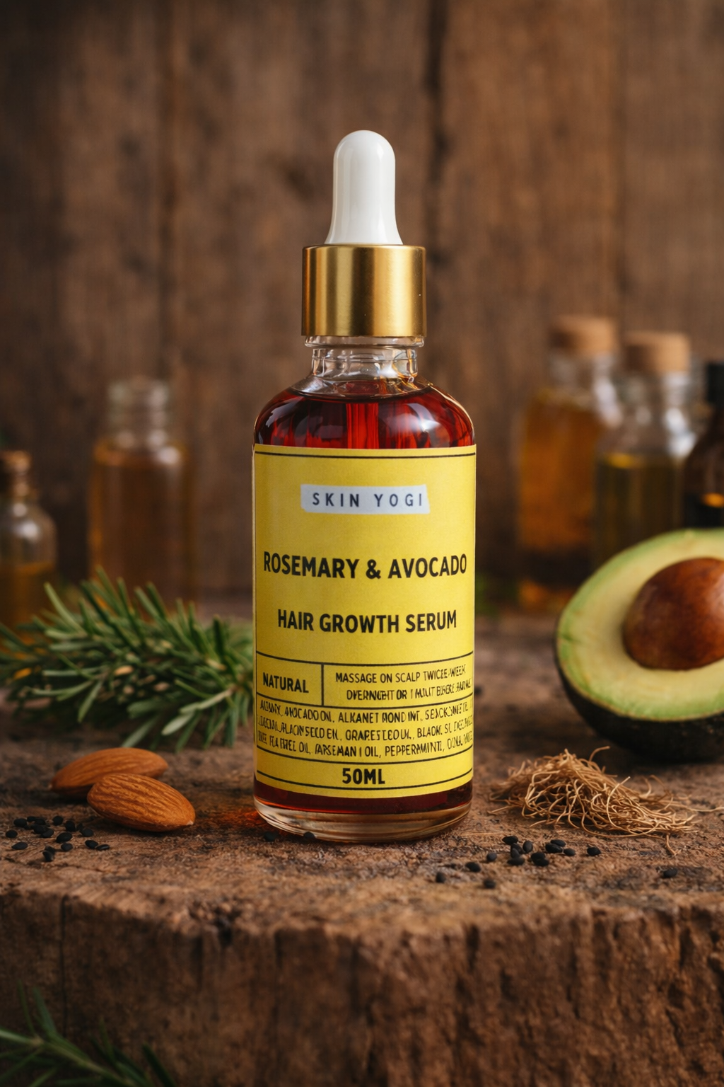 Rosemary Avocado Hair Growth Serum